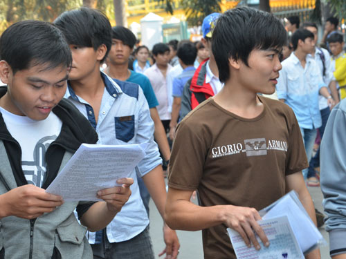ĐIểm chuẩn đại học 2013 nhiều trường dự kiến tăng