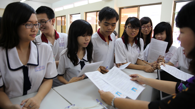 nop ho so thi dai học
