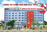 Chỉ tiêu tuyển sinh CĐ Công nghiệp Thực phẩm năm 2012