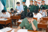 Tỉ lệ chọi các trường quân đội năm 2013 sẽ cao hơn mọi năm